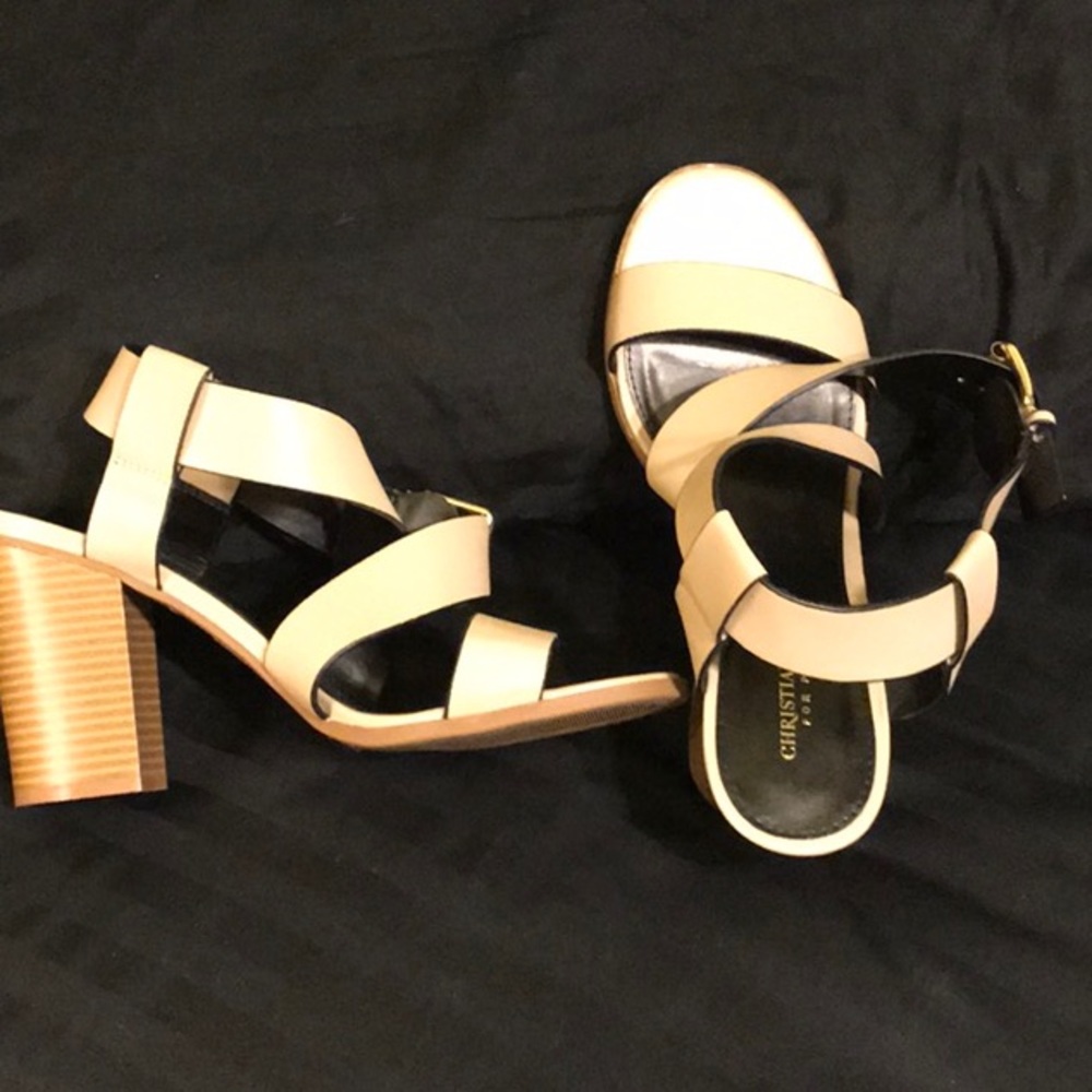 High block heels